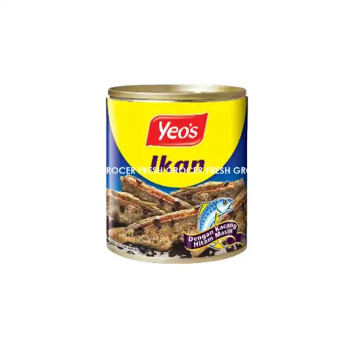 YEOS FISH WITH SALTED BLACK BEANS 260GM
