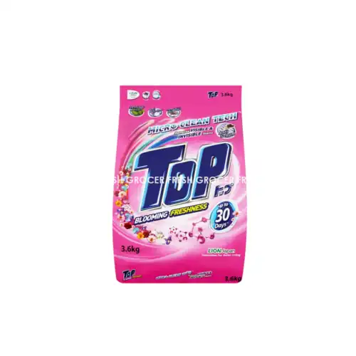 1b3c2f8170c5c4411bacdca099bd93bb.png TOP POWDER DETERGENT BLOOMING FRESHNESS 3.6KG