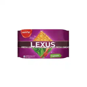 MUNCHYS LEXUS VEGETABLE  CRACKER 200GM(ANEKA PERISA)