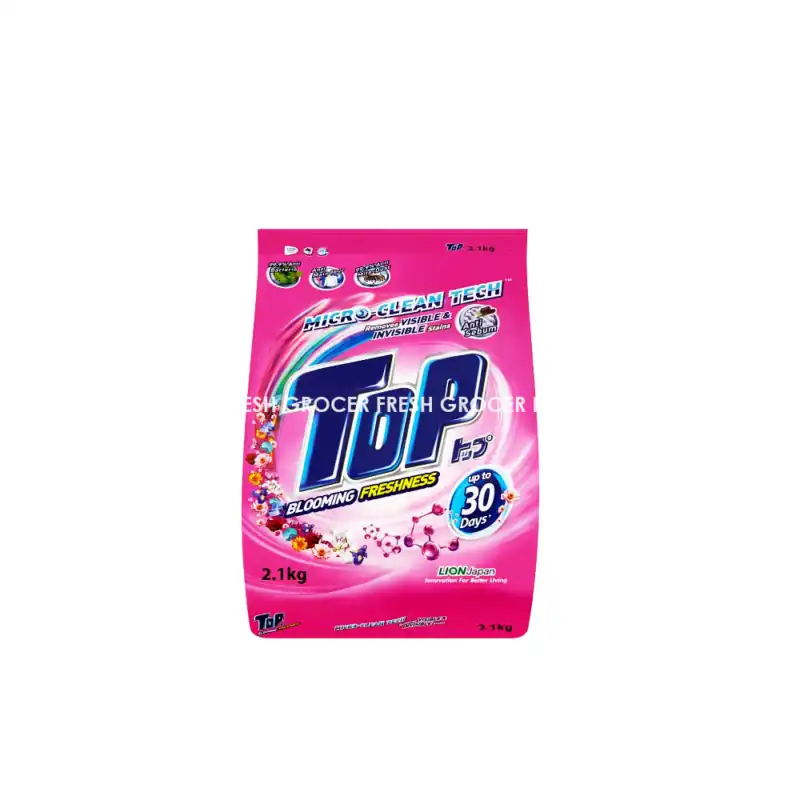 485c2db6f242d56d406cccc868d154fb.png TOP POWDER DETERGENT BLOOMING FRESHNESS 2.1KG