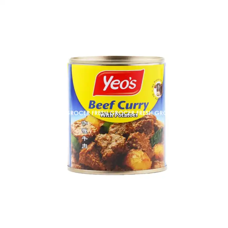 YEOS BEEF CURRY WITH POTATOES 285GM