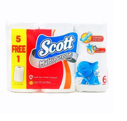 SCOTT KITCHEN TOWEL REGULAR 6 ROLL