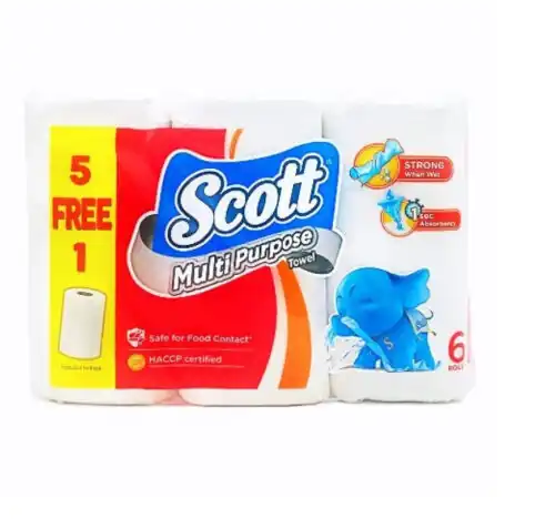 SCOTT KITCHEN TOWEL REGULAR 6 ROLL