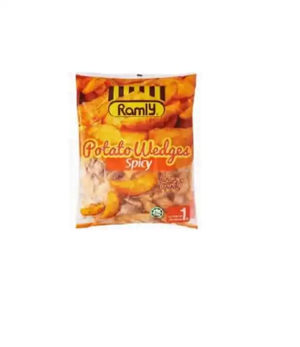 RAMLY POTATO WEDGES SPICY 1KG
