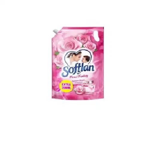 SOFTLAN FABRIC SOFTENER 1.6L  FLORAL FANTASY PINK REFILL