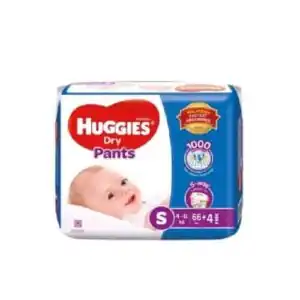 HUGGIES DRY PANTS SJP S-66'S+4