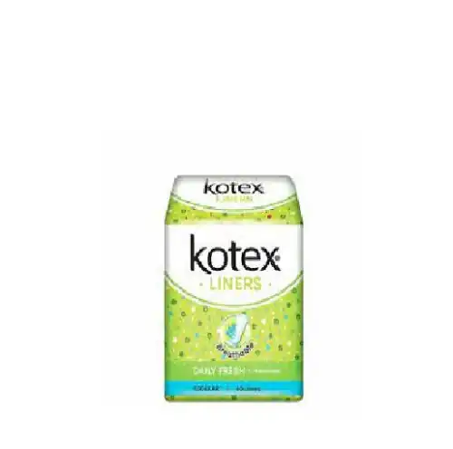 cd17cdf6b39e292d83f8bbf784e0cecb.jpeg KOTEX FRESH LINERS REGULAR UNSCETED 40LINERS