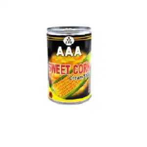 AAA CREAM STYLE SWEET CORN 425GM
