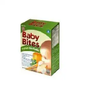 BABY BITES VEGETABLE RICE RUSKS 50GM