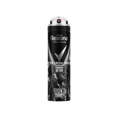 REXONA MEN SPRAY CHARCOAL DETOX 135ML
