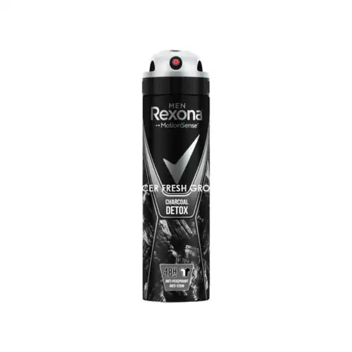 REXONA MEN SPRAY CHARCOAL DETOX 135ML