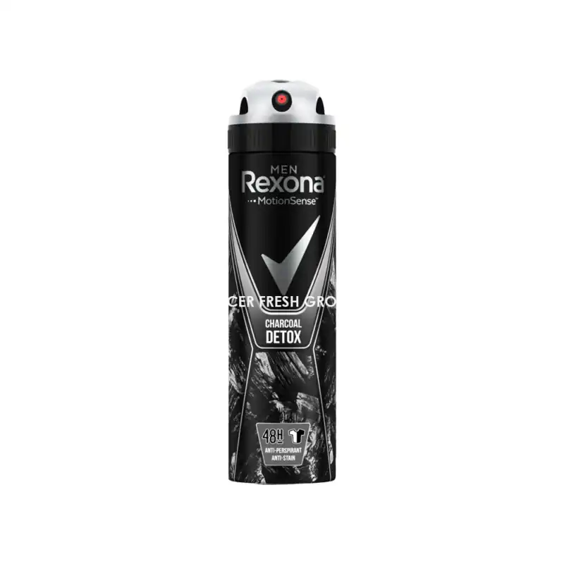 REXONA MEN SPRAY CHARCOAL DETOX 135ML