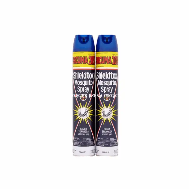SHIELDTOX AEROSOLS MOSQUITO SPRAY FIK 600ML TP